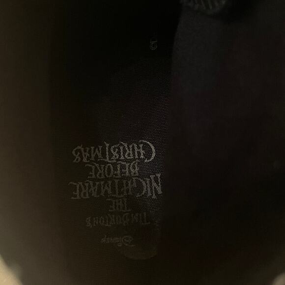 Nightmare Before Christmas Platform High Tops | Jack Sally Skulls Sz 10 Disney - Picture 10 of 11